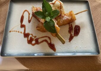 Brochettes d ananas saveurs des îles